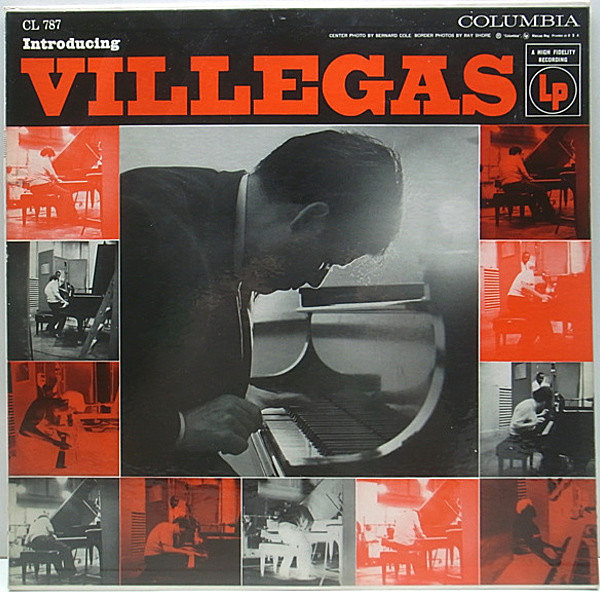 レコードメイン画像：美品 6eye 深溝 MONO オリジナル ENRIQUE VILLEGAS Introducing ('56 Columbia) エンリケ・ビレガス／ピアノトリオ傑作盤