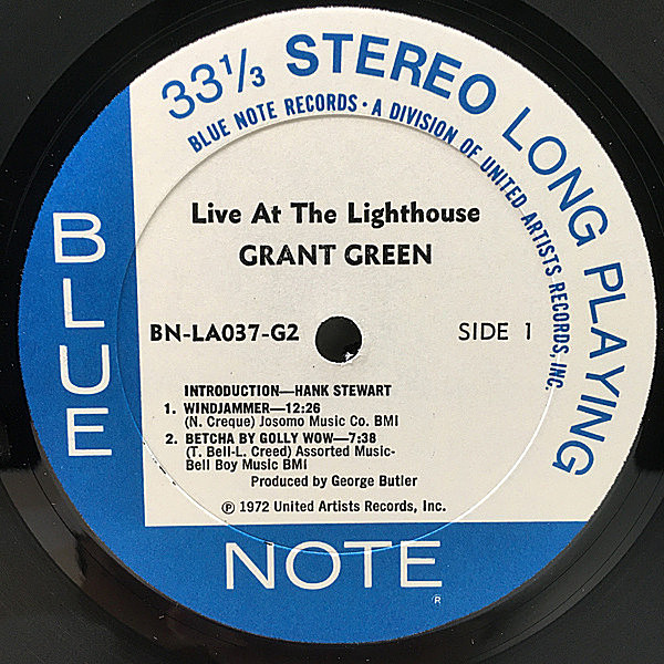 GRANT GREEN / Live At The Lighthouse (LP) / Blue Note