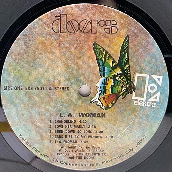 ドアーズ「L.A.ウーマン」 DOORS / L.A. Woman (LP) / Elektra | WAXPEND RECORDS