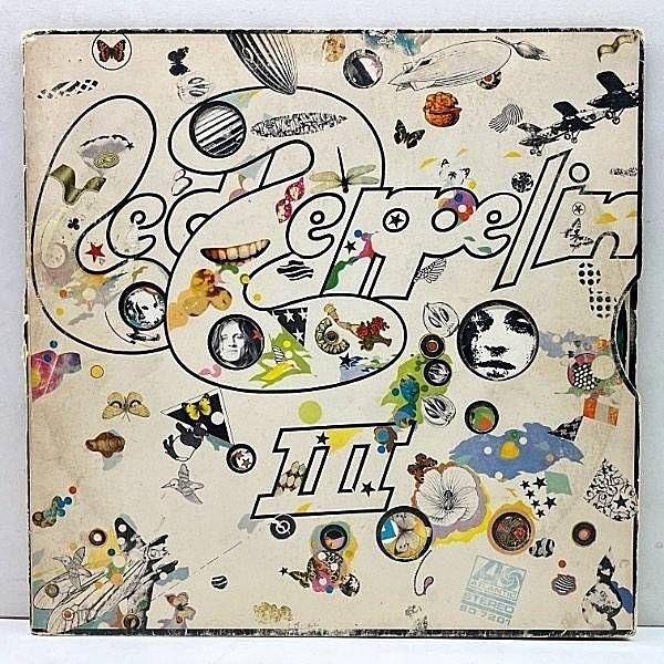 レコードメイン画像：【Mastercraft刻印・MOプレス】BROADWAYリム USオリジナル LED ZEPPELIN III 3 ('70 Atlantic) 移民の歌 Immigrant Song 米 初回プレス