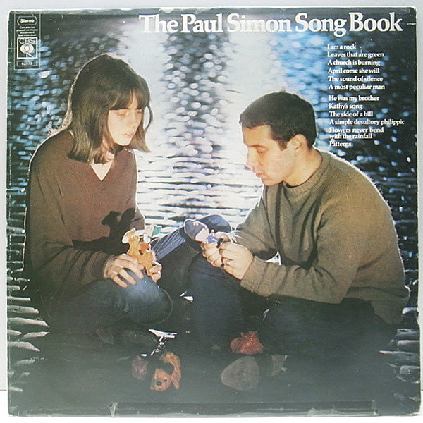 レコードメイン画像：美盤!! UK 英盤 PAUL SIMON The Paul Simon Song Book (CBS) ソロ 1st. フォーク 弾き語り