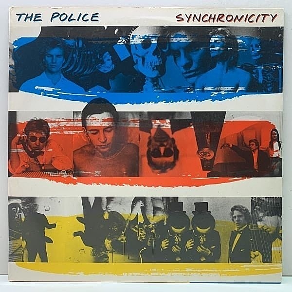 レコードメイン画像：レアな美品!!【半透明盤】RL刻印 (Bob Ludwig Cut) 高音質 USオリジナル THE POLICE Synchronicity ポリス シンクロニシティ 米 初回プレス