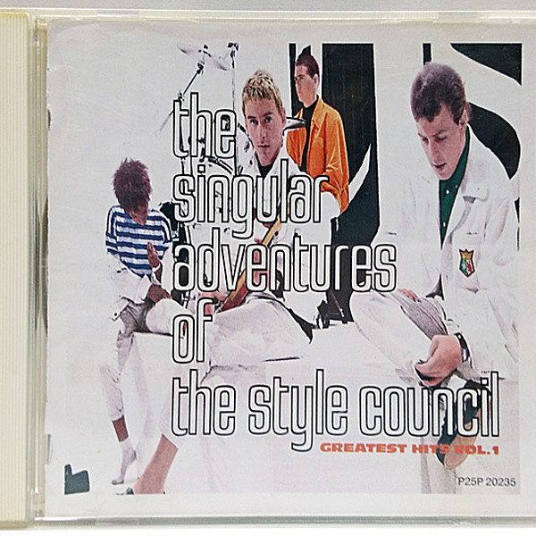 レコードメイン画像：THE STYLE COUNCIL The Singular Adventures Of The Style Council ('89 Polydor) スタイル・カウンシル／シンギュラー・アドヴェンチャーズ ベスト ポール・ウェラー CD 帯付