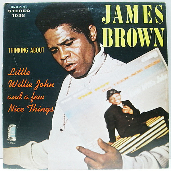 レコードメイン画像：USオリジナル JAMES BROWN Thinking About Little Willie John And A Few Nice Things ('68 King) STEREO 追悼 トリビュート・アルバム