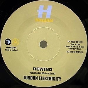 レコード画像：LONDON ELEKTRICITY / Rewind