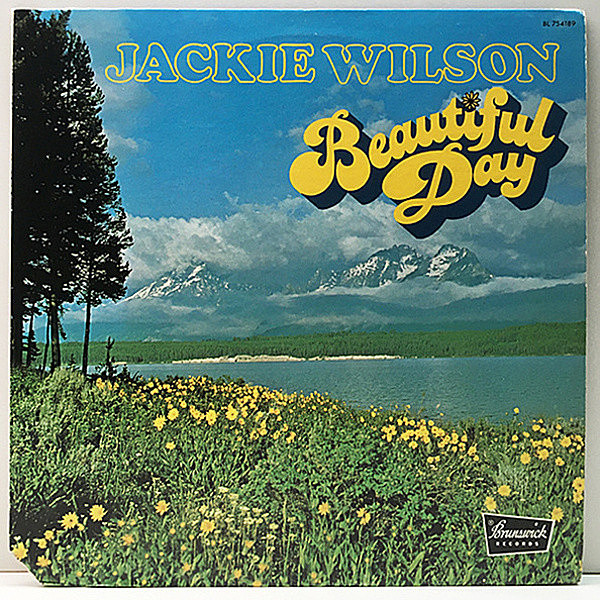 レコードメイン画像：極美盤!! USオリジナル JACKIE WILSON Beautiful Day ('73 Brunswick) 山下達郎さん 推薦 Lp CARL DAVIS プロデュース Chicago Soul 大名盤