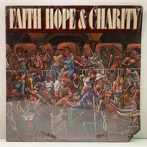 レコードメイン画像：シュリンク!美盤! USオリジナル FAITH HOPE & CHARITY Same ('78 20th Century Fox) ERNIE BARNES アート VAN MCCOY プロデュース