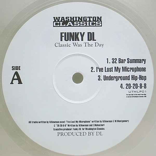 Funky DL - Classic was the Day LP レコード Classic Was The Day | Funky DL