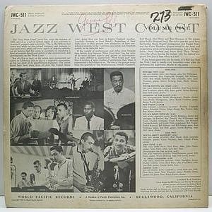 VARIOUS / Jazz West Coast Vol.5 (LP) / World Pacific VARIOUS / Jazz West Coast Vol.5 (LP) / World Pacific