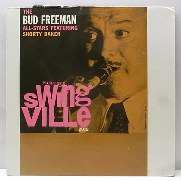 レコードメイン画像：美盤!! MONO USオリジナル VANGELDER刻印あり BUD FREEMAN Same ('60 SVLP 2012) 1stマルーン SHORTY BAKER, CLAUDE HOPKINS 他 LP