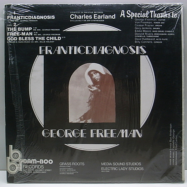 USオリジナル George Freeman –Franticdiagnosis