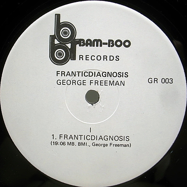USオリジナル e Freeman –Franticdiagnosis USオリジナル e Freeman –Franticdiagnosis GEORGE FREEMAN