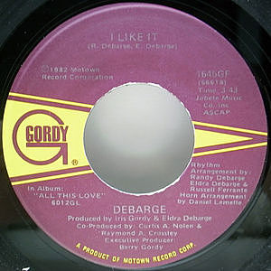 レコード画像：DEBARGE / I Like It