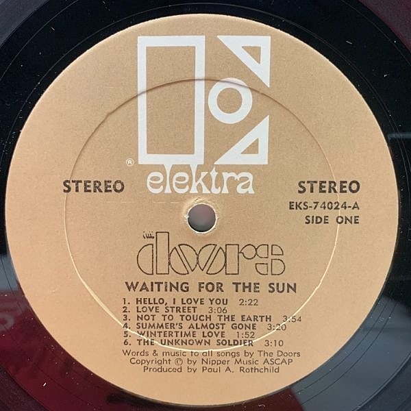DOORS / Waiting For The Sun (LP) / Elektra | WAXPEND RECORDS