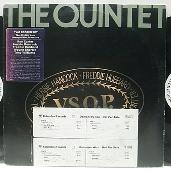 レコードメイン画像：白プロモ 美盤 2LP Orig. V.S.O.P. The Quintet | WHITE PROMO 期間限定ユニット VSOP ライヴ作!! Herbie Hancock, Freddie Hubbard ほか