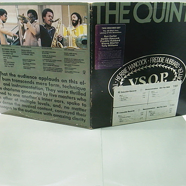 ＊ロン・カーターサイン付＊USオリジナルLP★V.S.O.P.／ザ・クインテット V.S.O.P. / The Quintet (LP) / Columbia | WAXPEND RECORDS