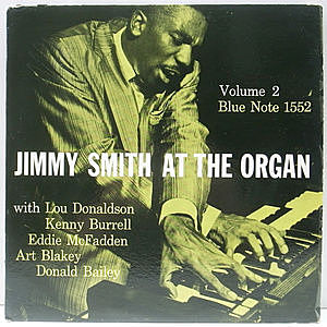 レコード画像：JIMMY SMITH / At The Organ, Volume 2