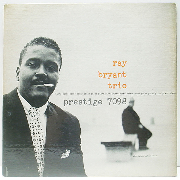 レコードメイン画像：激レア・美ジャケット!! 1st NYC 完全オリジナル RAY BRYANT TRIO Piano... (Prestige 7098) 深溝 MONO RVG 手書きAB