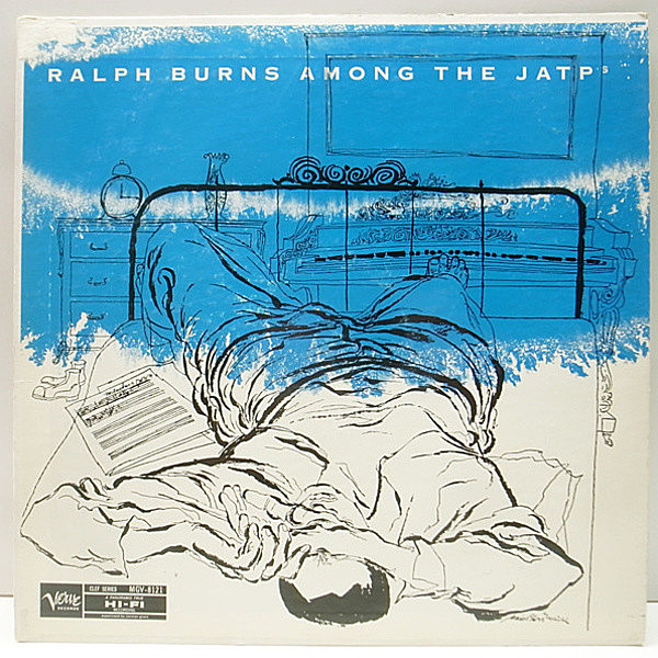 レコードメイン画像：美盤!! MONO 深溝 Verve トランペッター RALPH BURNS Among The JATPs | Roy Eldridge, Al Cohn, Hal McKusick, Oscar Peterson ほか