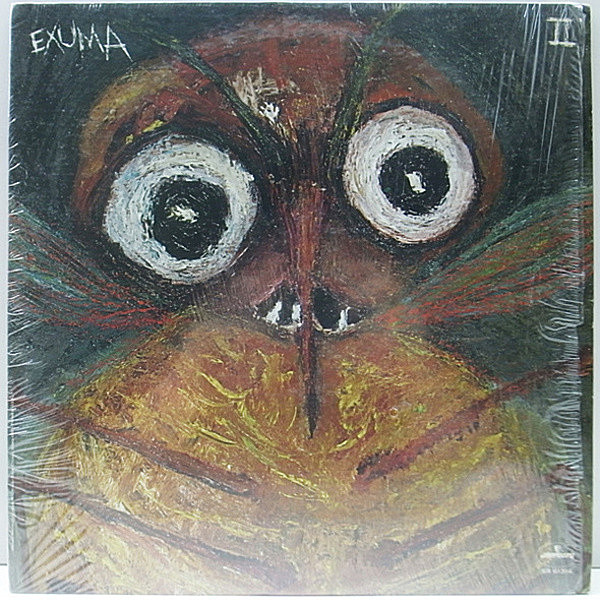 レコードメイン画像：シュリンク付 美品!! USオリジナル EXUMA Exuma II - Air ('70 Mercury) エグスマ LP ブルース／フォーク／アフリカン