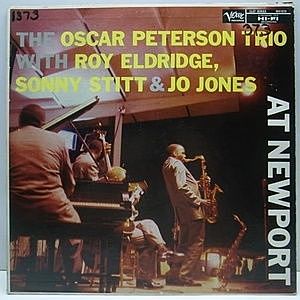 レコード画像：OSCAR PETERSON TRIO / At Newport