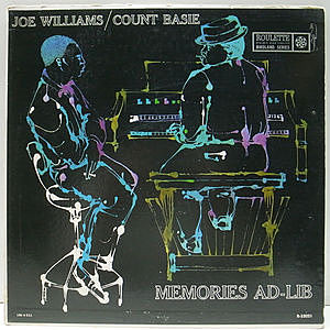 レコード画像：COUNT BASIE / JOE WILLIAMS / Memories Ad-Lib