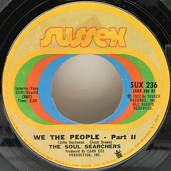 SOUL SEARCHERS / We The People () / Sussex | WAXPEND RECORDS