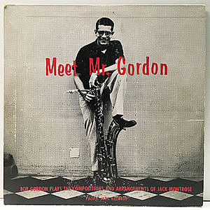 レコード画像：BOB GORDON / Meet Mr. Gordon