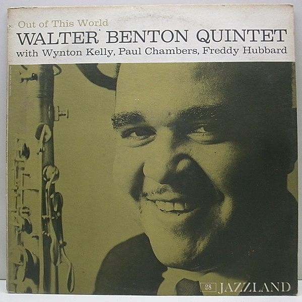 レコードメイン画像：MONO両溝 Orig WALTER BENTON Out of This World FREDDY HUBBARD