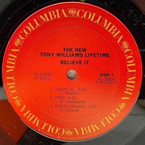 TONY WILLIAMS / Believe It (LP) / Columbia | WAXPEND RECORDS