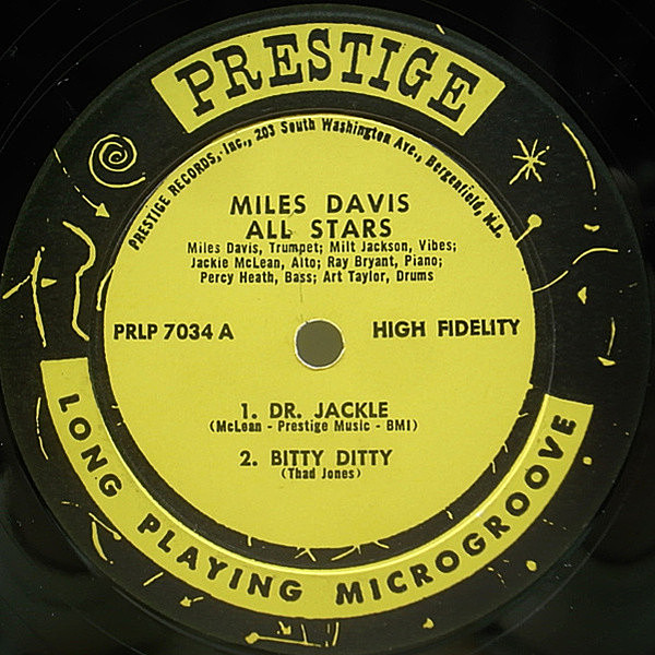 MILES DAVIS & MILT JACKSON / Sextet アナログ OTQtNTU2OS5wbmc.jpeg