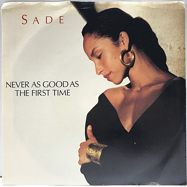 レコードメイン画像：美盤!! ピクチャー・スリーヴ付 USオリジナル SADE Never As Good As The First Time ／ Keep Hanging On ('85 Portrait) Promise カット7"