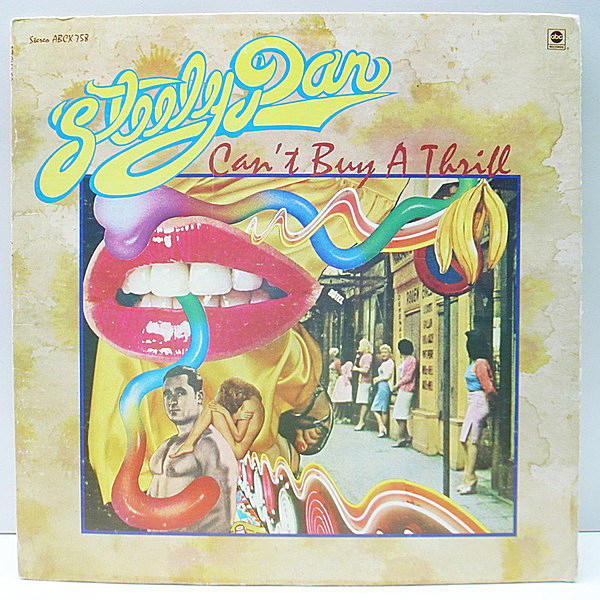 レコードメイン画像：【稀少な短期間のブロック・ラベル】美盤!! STEELY DAN Can't Buy A Thrill ('72 abc) Children's Block Label. スティーリ・ダン 1st 名盤