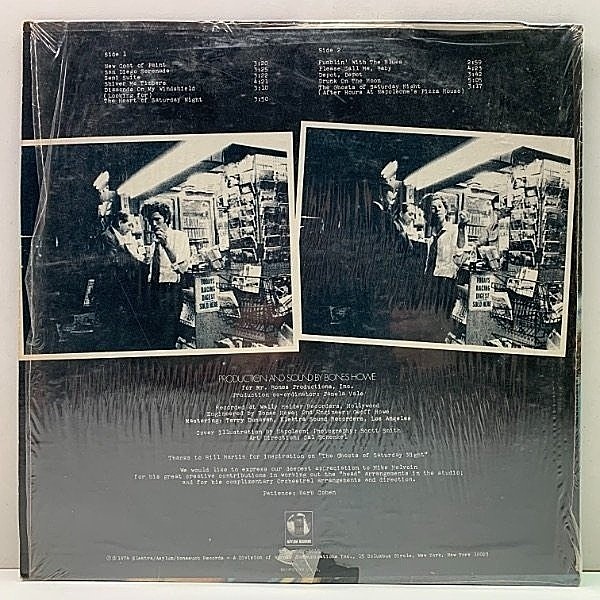 TOM WAITS / The Heart of Saturday Night (LP) / Asylum