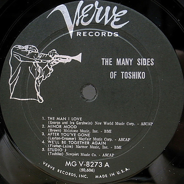 LP 秋吉敏子 Many Sides Of Toshiko POJJ1528 VERVE /00260