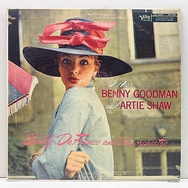 レコードメイン画像：良好盤!! MONO 初版VERVEリム 深溝 USオリジナル BUDDY DeFRANCO I Hear Benny Goodman And Artie Shaw ('60 Verve) バディ・デフランコ