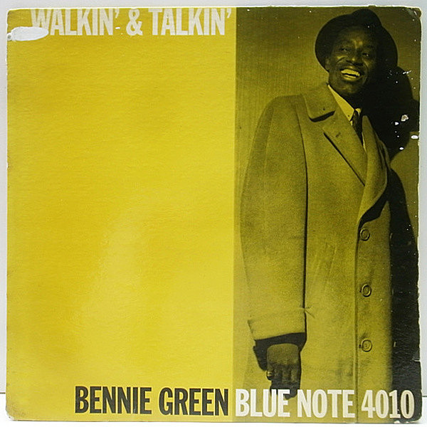 レコードメイン画像：R・INC無し 完全オリジナル BENNIE GREEN Walkin And Talkin (Blue Note BLP 4010) 47WEST 深溝 MONO RVG刻印 耳あり 1stプレス