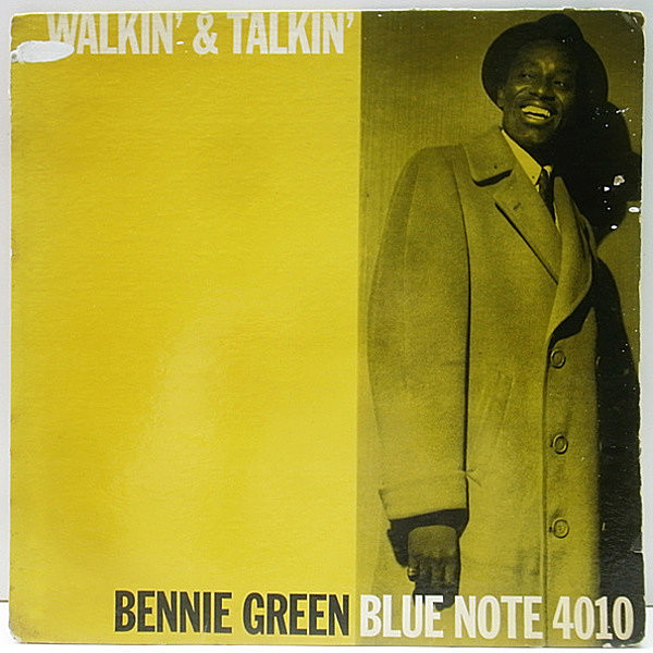 レコードメイン画像：R・INC無し 完全オリジナル BENNIE GREEN Walkin And Talkin (Blue Note BLP 4010) 47WEST 深溝 MONO RVG刻印 耳あり 1stプレス