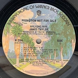 JAMES TAYLOR / Walking Man (LP) / Warner Bros. | WAXPEND RECORDS