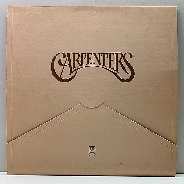 レコードメイン画像：稀少な良好品!音抜群! USオリジナル CARPENTERS Same ('71 A&M SP-3502) 上辺印刷2種 エンボス・テクスチャード・レター型 カーペンターズ