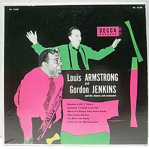 レコード画像：LOUIS ARMSTRONG / GORDON JENKINS / Louis Armstrong And Gordon Jenkins