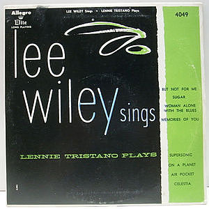 レコード画像：LEE WILEY / LENNIE TRISTANO / Lee Wiley Sings And Lennie Tristano Plays
