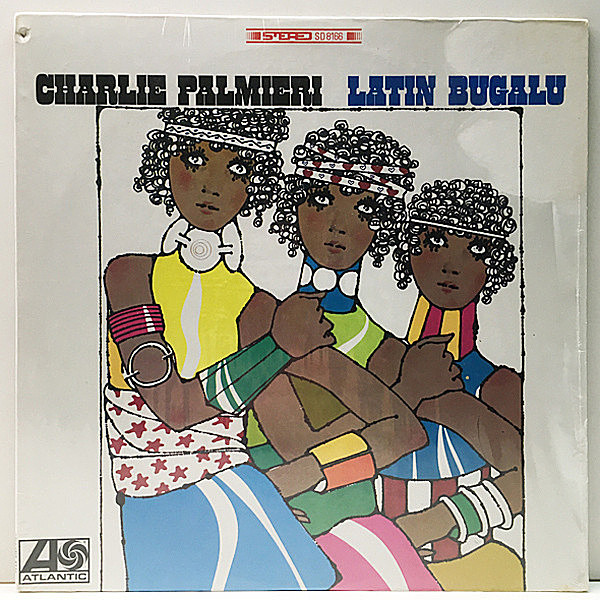 レコードメイン画像：シュリンク美品!! 初版 1Aマト BROADWAYアド USオリジナル CHARLIE PALMIERI Latin Bugalu ('68 Atlantic) 名演 Bitter Sweet Samba ほか