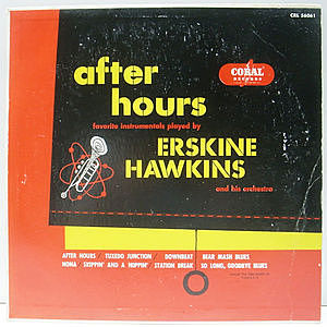 レコード画像：ERSKINE HAWKINS / After Hours