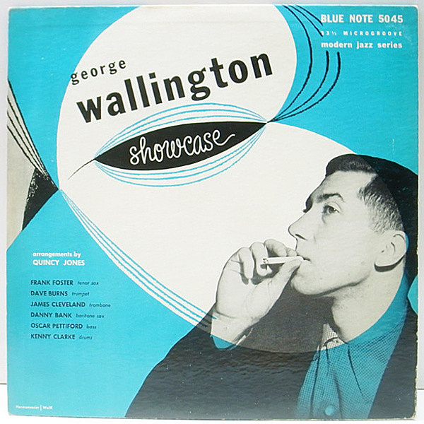 レコードメイン画像：美再生!良盤! 10 FLAT 額縁 LEXINGTON 完全オリジナル GEORGE WALLINGTON Showcase ('54 Blue Note BLP 5045) Frank Foster, Dave Burns