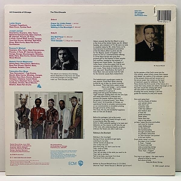 ART ENSEMBLE OF CHICAGO / The Third Decade (LP) / ECM