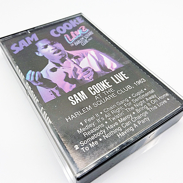 レコードメイン画像：SAM COOKE Live At The Harlem Square Club 1963 ('85 RCA) サム・クック ライヴ ハーレム・スクエア・ クラブ 傑作 CASSETTE TAPE／カセット テープ