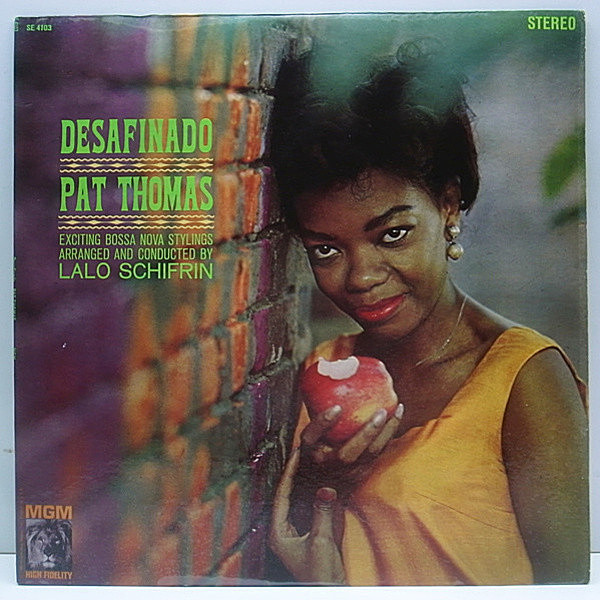 レコードメイン画像：USオリジ PAT THOMAS Desafinado ドリーミーな好盤!! BOSSA NOVA