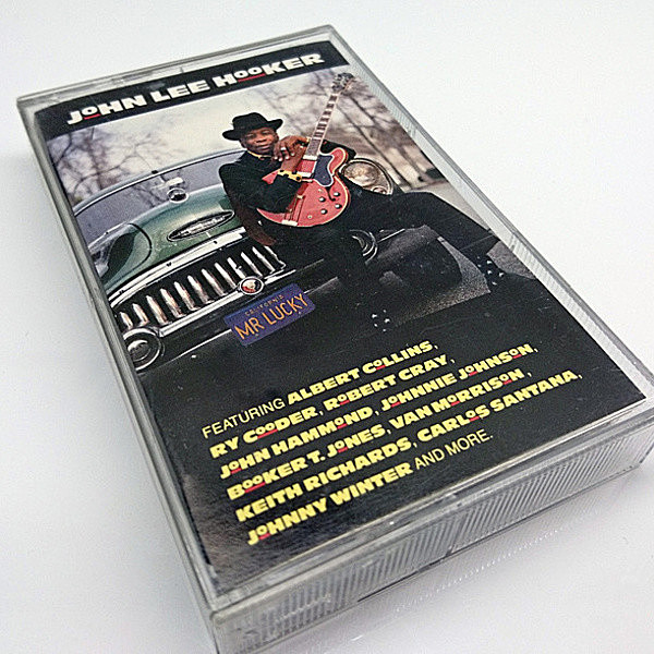レコードメイン画像：JOHN LEE HOOKER Mr. Lucky ('91 Pointblank) ジョン・リー・フッカー ミスター・ラッキー CASSETTE TAPE／カセット テープ