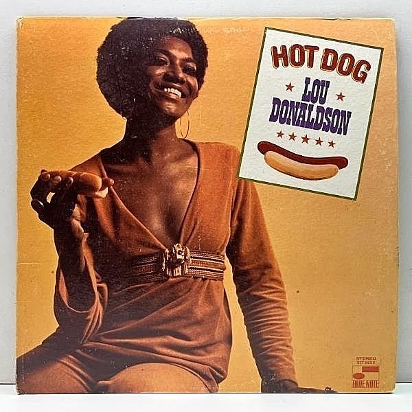 レコードメイン画像：Cut無し!美盤! VANGELDER刻印 初版LIBERTY 米オリジナル LOU DONALDSON Hot Dog ('69 Blue Note) SOUL JAZZ - JAZZ FUNK 名作